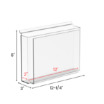 magbox slatwall newspaper acrylic dimensions for libraries and schools