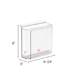 magbox slatwall acrylic dimensions for libraries and schools