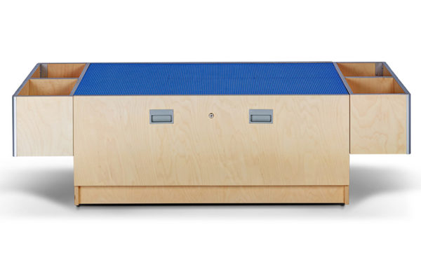 Discovery Activity Table - Blue Building Block Train Top