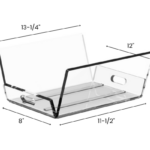 magbrowz small bins acrylic dimensions for libraries and schools