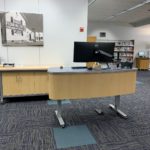 Kurve Desk (Arch Shape) & Maker Storage - Eagle Library, Idaho