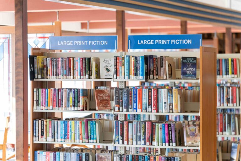 magnetic shelving signage