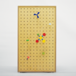 Pegboard Toy Library Play End Shelving Panel