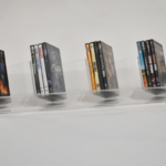 20 Degree Sloped + Zig Zag Display for Library Books, CDs, DVDs and more merchandising possibilities