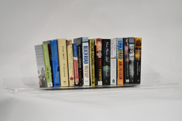 7 Degree Sloped Display for Library Books, CDs, DVDs and more merchandising possibilities