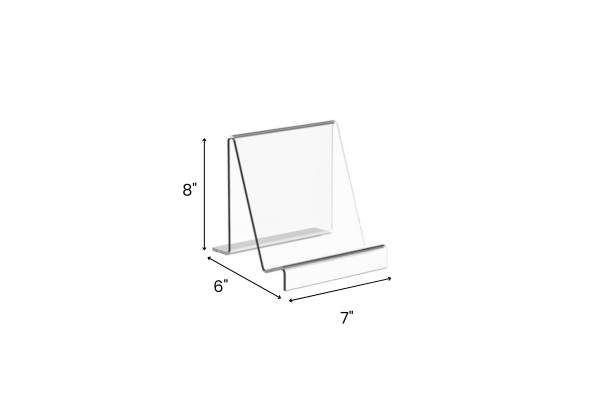 Small Face-Out Acrylic Dimensions for Library