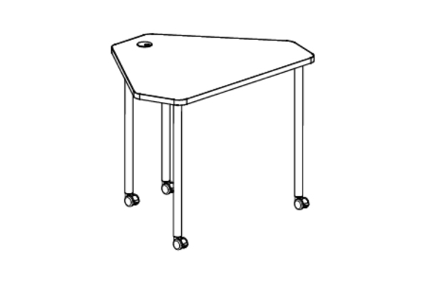 Wedge RND LAM CAS